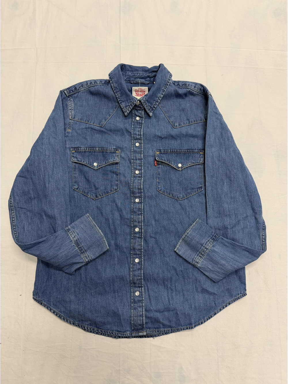 Levi's Denim Western Shirt Medium